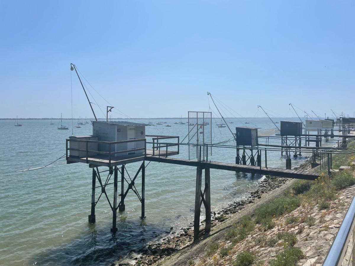 Studio Cosy Avec Terrasse, Proche Chantiers Et Airbus Saint-Nazaire  Buitenkant foto